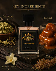 The Zagirdar Dark Desire Eau De Parfum | Long Lasting Perfume for Men | 50 ml