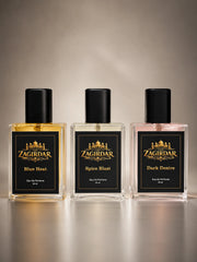 Blue Heat, Spice Blast & Dark Desire 30 ML Perfume Combo – 3 Premium Fragrances Gift Set