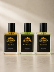 Blue Heat, Infinite Air & Free Essence 30 ML Perfume Combo – 3 Premium Fragrances Gift Set