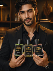 Free Essence, Desert Storm & Dark Desire 30 ML Perfume Combo – 3 Premium Fragrances Gift Set