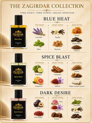 Blue Heat, Spice Blast & Dark Desire 30 ML Perfume Combo – 3 Premium Fragrances Gift Set