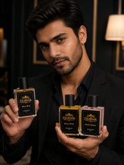 Blue Heat, Dark Desire & Flora Belle 30 ML Perfume Combo – 3 Premium Fragrances Gift Set