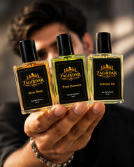 Blue Heat, Spice Blast & Free Essence 30 ML Perfume Combo – 3 Premium Fragrances Gift Set