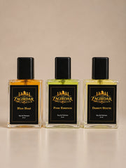 Blue Heat, Desert Storm & Free Essence 30 ML Perfume Combo – 3 Premium Fragrances Gift Set