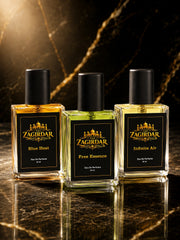 Blue Heat, Infinite Air & Free Essence 30 ML Perfume Combo – 3 Premium Fragrances Gift Set