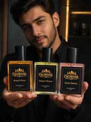 Royal Prive, Desert Storm & Dark Desire 30 ML Perfume Combo – 3 Premium Fragrances Gift Set