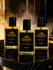 Blue Heat, Desert Storm & Free Essence 30 ML Perfume Combo – 3 Premium Fragrances Gift Set